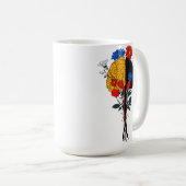 Mug Harmonie du cerveau et des fleurs (Devant droit)