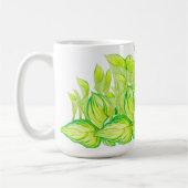Mug 'Harmonie en vert' sur une musique classique (Gauche)