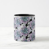 Mug Harmonie florale blanche et rose (Centre)