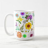 Mug Harmonie florale printanière (Gauche)