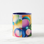 Mug Harmonie géométrique florale (Centre)
