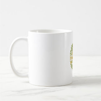 Mug Harmonie – Nature Élégante Verte & Dorée Inspirée