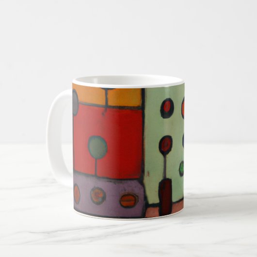 Mug Harmonie numérique Conception de synthés modulaire (Devant gauche)