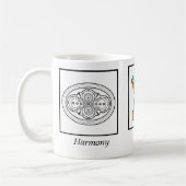 Mug Harmonie, paix et liberté (Gauche)