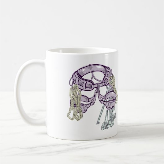 Mug harnais et équipement escalade de commerce (Gauche)