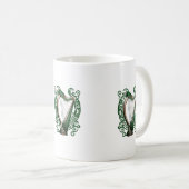 Mug Harp de Trèfle Irlandais (Devant droit)