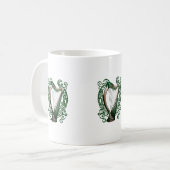 Mug Harp de Trèfle Irlandais (Devant gauche)