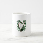 Mug Harp de Trèfle Irlandais (Centre)