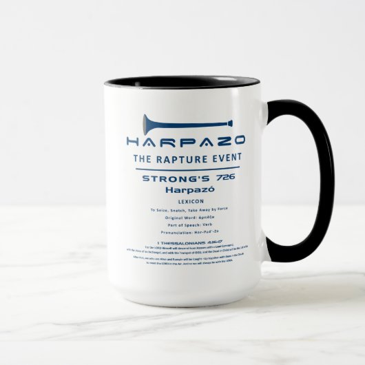 Mug Harpazo Rapture, événement (Droite)