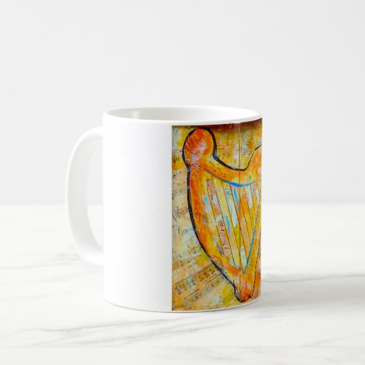 Mug harpe d'or (Devant gauche)
