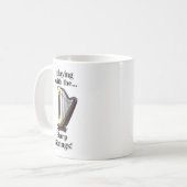 Mug Harpe Instrument de Musique Harpe (Devant gauche)