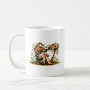 Mug Harpe Jouer Jardin Gnome
