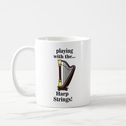 Mug Harpe musicale Instrument Harpe (Gauche)
