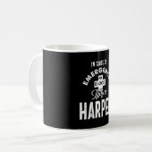 Mug Harper Nom personnalisé Cadeau Anniversaire (Devant gauche)