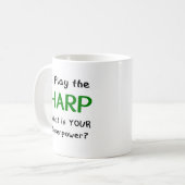 Mug harpiste (Devant gauche)