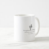 Mug Harriet Harpsichord Blanc (Devant droit)