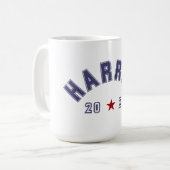Mug Harris 2024 Athletic Word Art (Devant gauche)