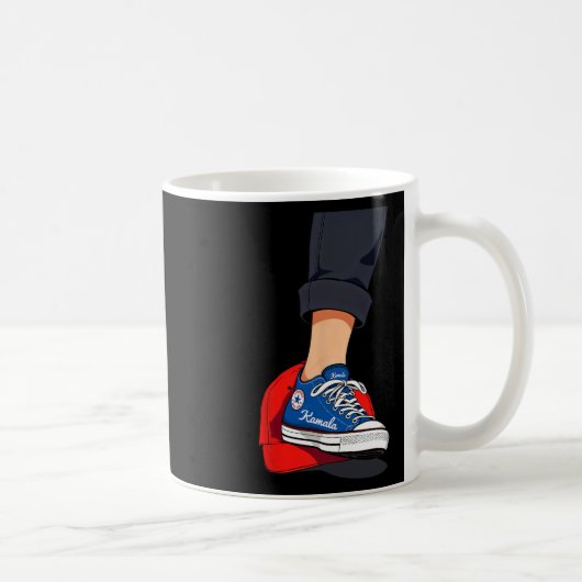Mug Harris Blue Steving Sur Red Mega Casquette (Droite)