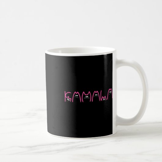 Mug Harris Cat Lettering Positive Funny 13 (Droite)