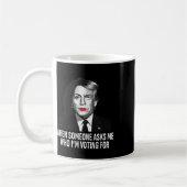 Mug Harris Contre Donald Trump Mème Électoral Drôle (Gauche)