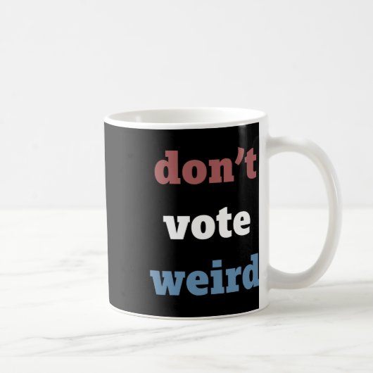 Mug Harris Don’t Vote Bizarre Election 2024 (Droite)