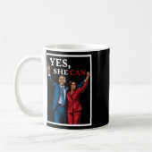 Mug Harris Et Barack Obama À L'Avant Des Élections De  (Gauche)