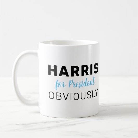 Mug Harris pour la présidence évidemment  (Gauche)