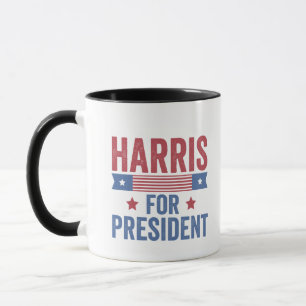 Mug Harris Pour Président Élections Démocrates América