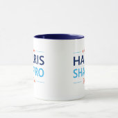 Mug Harris Shapiro 2024 Kamala Harris Democrat (Centre)