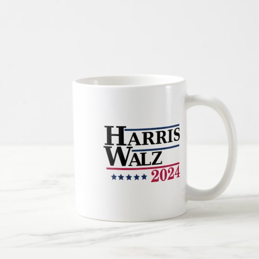 Mug Harris Tim Waltz 2024 Élections (Droite)