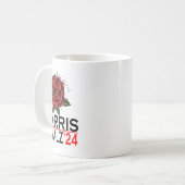 Mug Harris Waltz Vote Kamala Flower 2024 (Devant gauche)