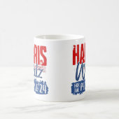 Mug Harris Walz 2024 Pour le Peuple Élection Démocrate (Centre)