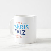 Mug Harris Walz 2024 pour le président (Devant gauche)