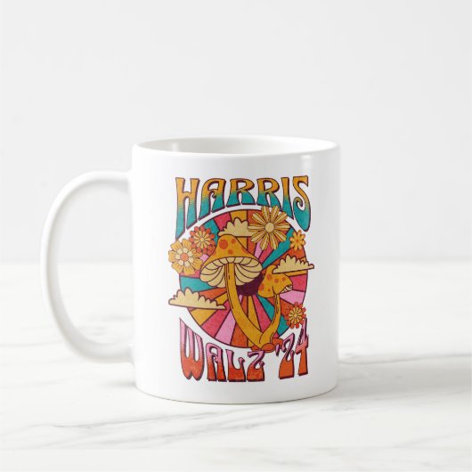 Mug Harris Walz 2024 pour Président (Gauche)