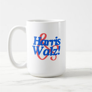 Mug Harris Walz 2024 ticket d'élection présidentielle