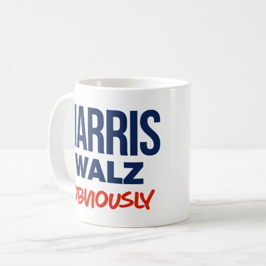 Mug Harris Walz Évidemment (Devant gauche)