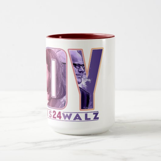 Mug Harris Walz JOY (Centre)