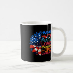 Mug Harris Wheimer 2024 Peace Love Equality Hope Diver
