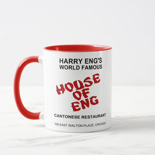 Mug Harry Eng's, House of Eng, Chicago, IL (Gauche)