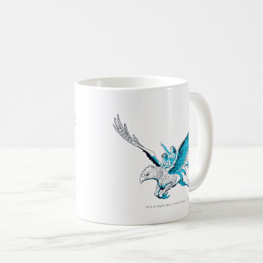 Mug Harry et Hermione sur un hippogrif (Devant droit)