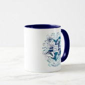 Mug Harry Potter | Aguamenti HOGWARTS™ Crest (Devant droit)