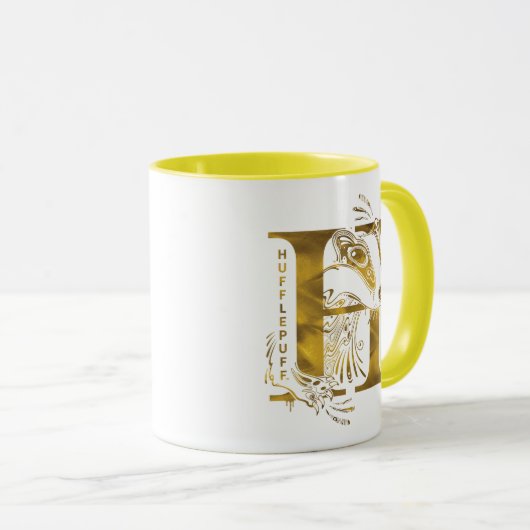 Mug Harry Potter | Aguamenti HUFFLEPUFF™ Graphic (Devant droit)