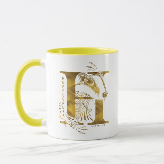 Mug Harry Potter | Aguamenti HUFFLEPUFF™ Graphique (Gauche)