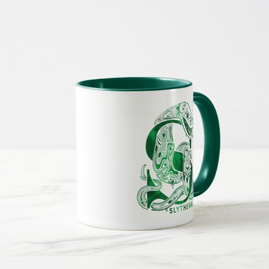 Mug Harry Potter | Aguamenti SLYTHERIN™ Graphique (Devant droit)