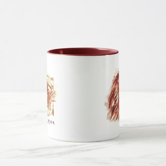 Mug Harry Potter | Aquarelle Lion GRYFFINDOR™ (Centre)
