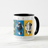 Mug Harry Potter | Armoiries de la maison HOGWARTS™ (Devant droit)