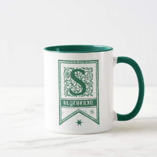 Mug Harry Potter Bannière du monogramme de Serpentar