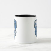 Mug Harry Potter | Blason de fierté de la maison Serda (Centre)