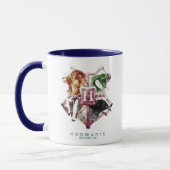 Mug Harry Potter | Blason de Poudlard™ Aquarelle (Gauche)