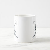 Mug Harry Potter | Blason de Poudlard aux baguettes cr (Centre)